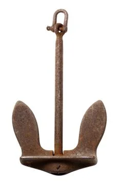 Old anchor Stock Photos