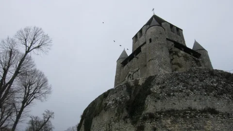 Old ancient historical medieval infrastructure Stock Footage 126779106