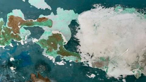 Old and damaged wall Stock Footage 322933449