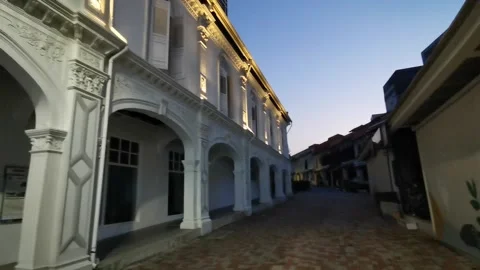 Old and modern architecture Stock Footage 156306348
