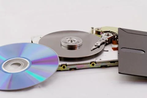 Old and modern technics Stock Photos