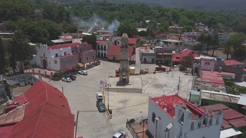 Old and quiet town Stock Footage 193760383