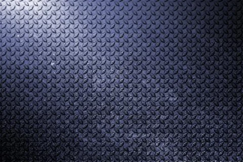 Old and rust diamond plate. metal background and texture. Stock Illustration