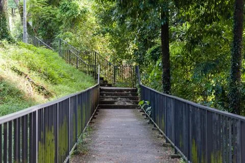 Old and rustic staircase Stock Photos