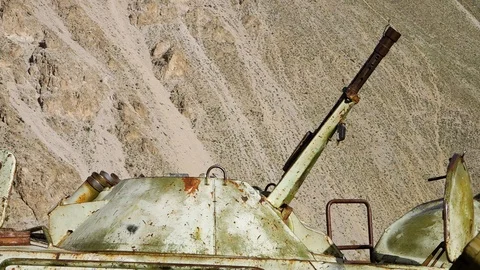 Old and rusty metal object Stock Footage 106292062