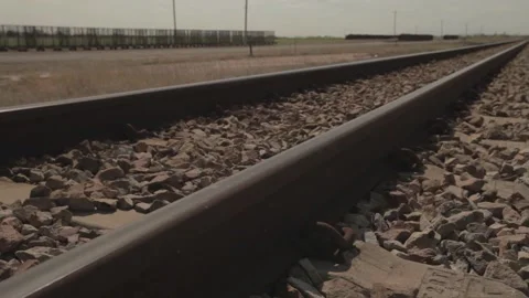 Old and rusty train lines 스톡 동영상 149123944