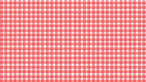 Old and trendy checked textile pattern in red and white color for shirts and Stock Illustration