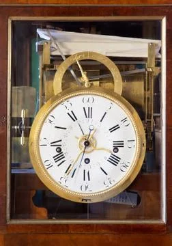 Old antique clock Stock Photos