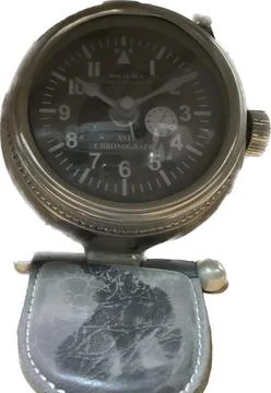 The old antique clock view Stock Photos