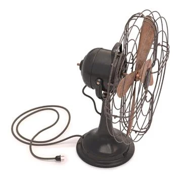 Old Antique Fan Stock Illustration