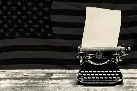 Old Antique Typewritter. Stock Photos
