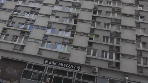 Old apartment building. Stock Footage 147685289
