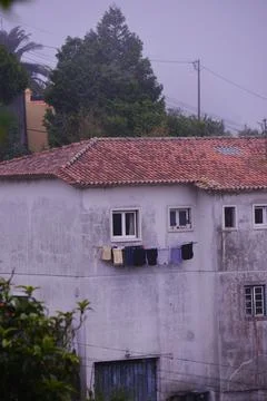 Old apartment building Stock Photos
