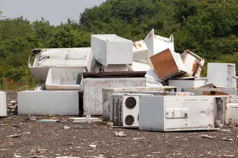 Old appliances Stock Photos