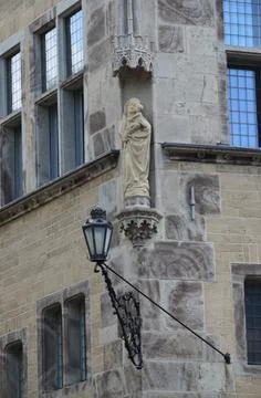Old architecture in Cologne, Germany Stock Photos