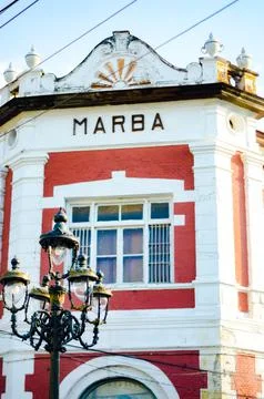 Old architecture in Semarang, Central Java Stock Photos