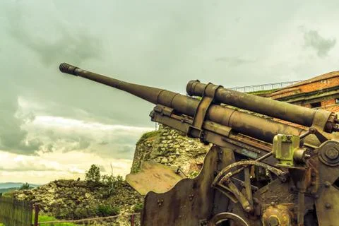 Old artillery Stock Photos