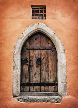 Old artistic closed window Stock Photos