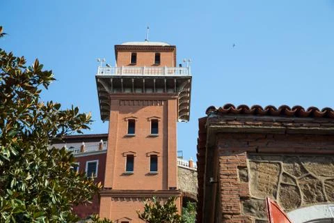 Old Asansor Elevator Stock Photos