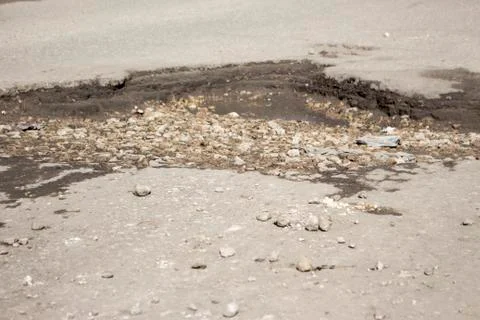 Old asphalt road Stock-Fotos