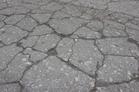 The old asphalt track Fotos de archivo