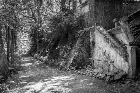 Old asylum  Brestovac Stock Photos