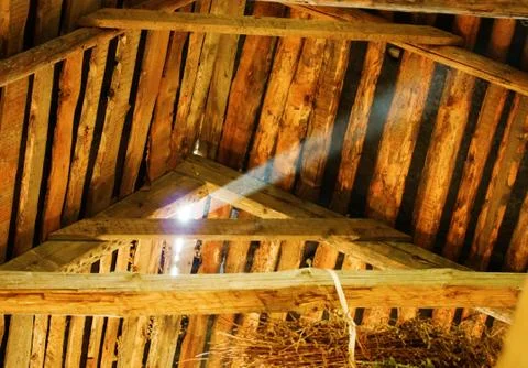 Old attic Stock Photos