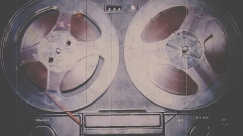 Old Audio Recorder Full HD Stock Footage 7731406