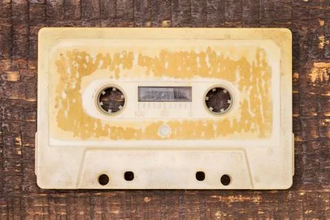 Old audio tape Foto stock