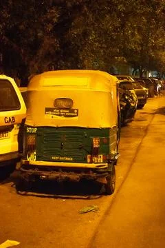 An old auto rickshaw Stock Photos