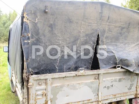 Old awning Stock Photos
