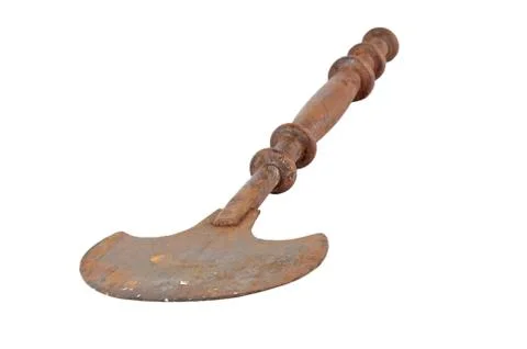 Old ax for chopping Stock Photos