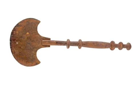 Old ax for chopping Stock Photos