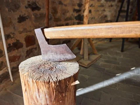 The Old Ax Stock Photos
