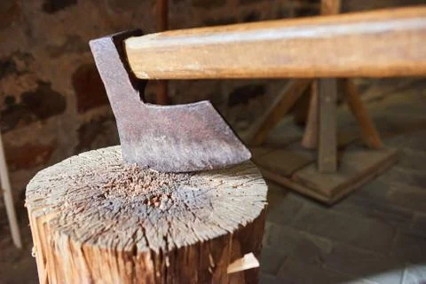The Old Ax Stock Photos