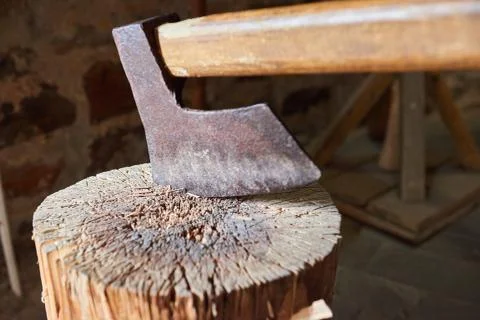 The Old Ax Stock Photos