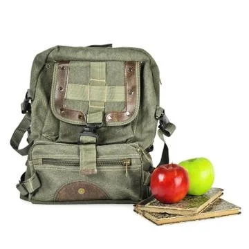 Old Backpack Stock Photos