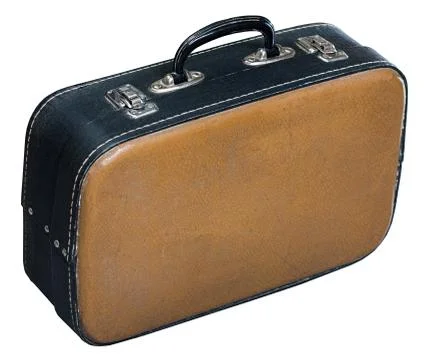 Old baggage case Stock Photos