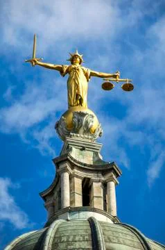 Old Bailey 库存照片