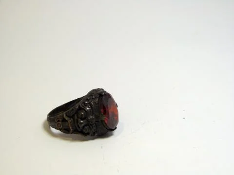 An Old Balinese Ring 2 Stock Photos
