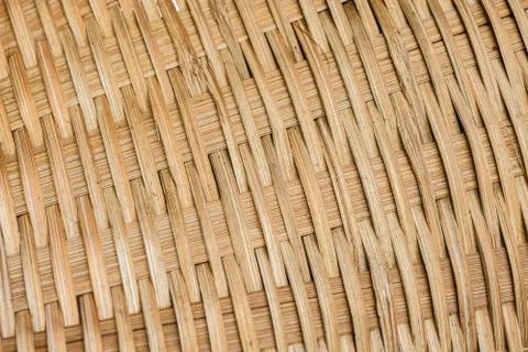 Old bamboo weave Stock Photos