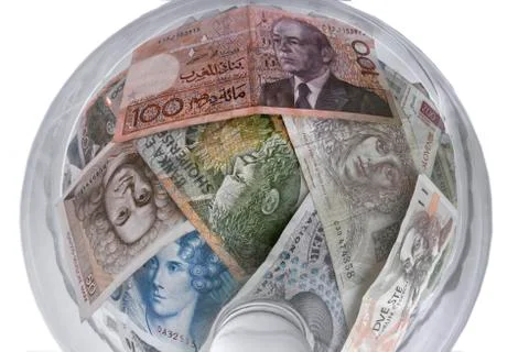 Old banknotes Stock Photos