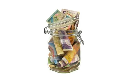 Old banknotes Foto stock