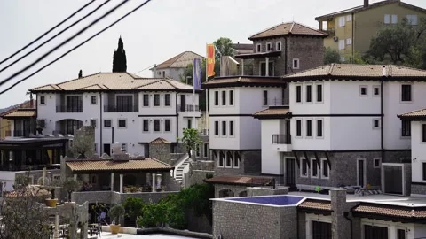 Old Bar in Montenegro Video stock 196125415