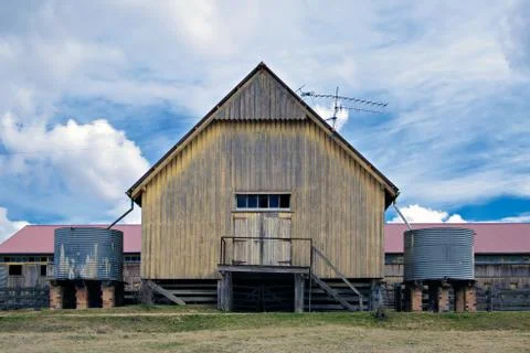 Old barn building Stock Photos