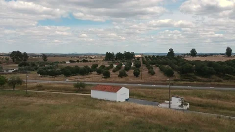 Old barn in the countryside Stock Footage 154406320