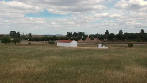 Old barn in the countryside Stock Footage 154406321