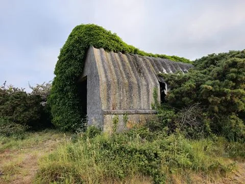 Old barn in the countryside Stock Photos