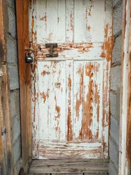 Old barn door Stock Photos