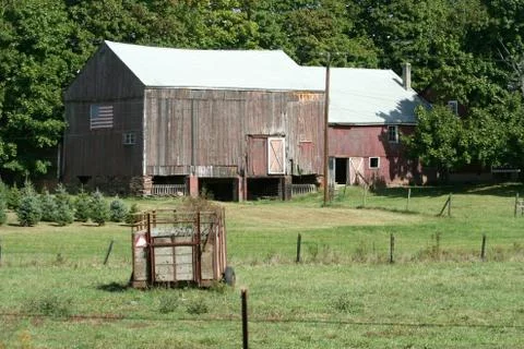 Old barn Stock Photos